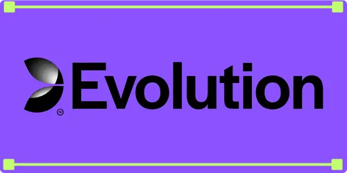 Evolution logo on Rockstar Casino (rockstarcasino.de.com)